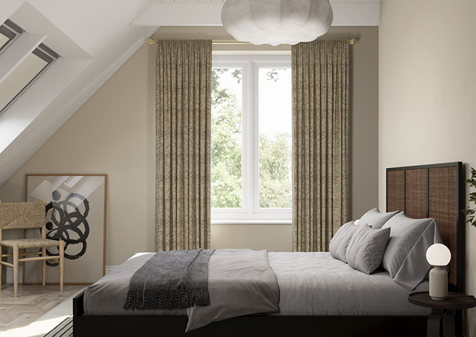 William Morris Strawberry Thief, Woven Walnut - Made to Measure Curtains - Image 3